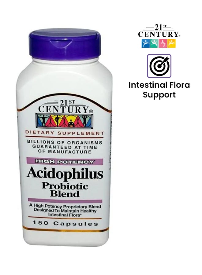 خليط بروبيوتيك أسيدوفايليس - 150 كبسولة